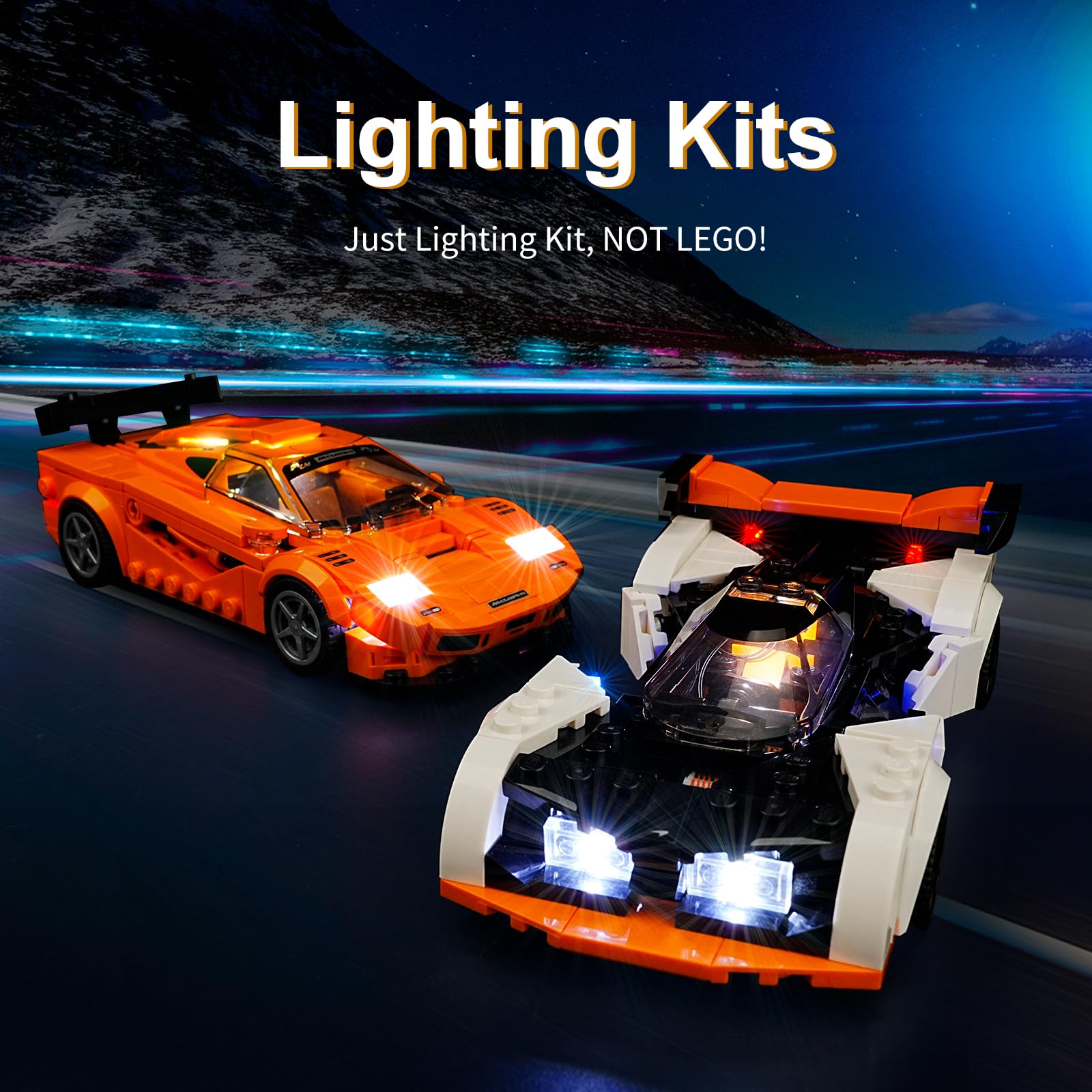 Amazon.co.jp: レゴ・マクラーレン・ソラスGT&マクラーレンF1 LM 76918
