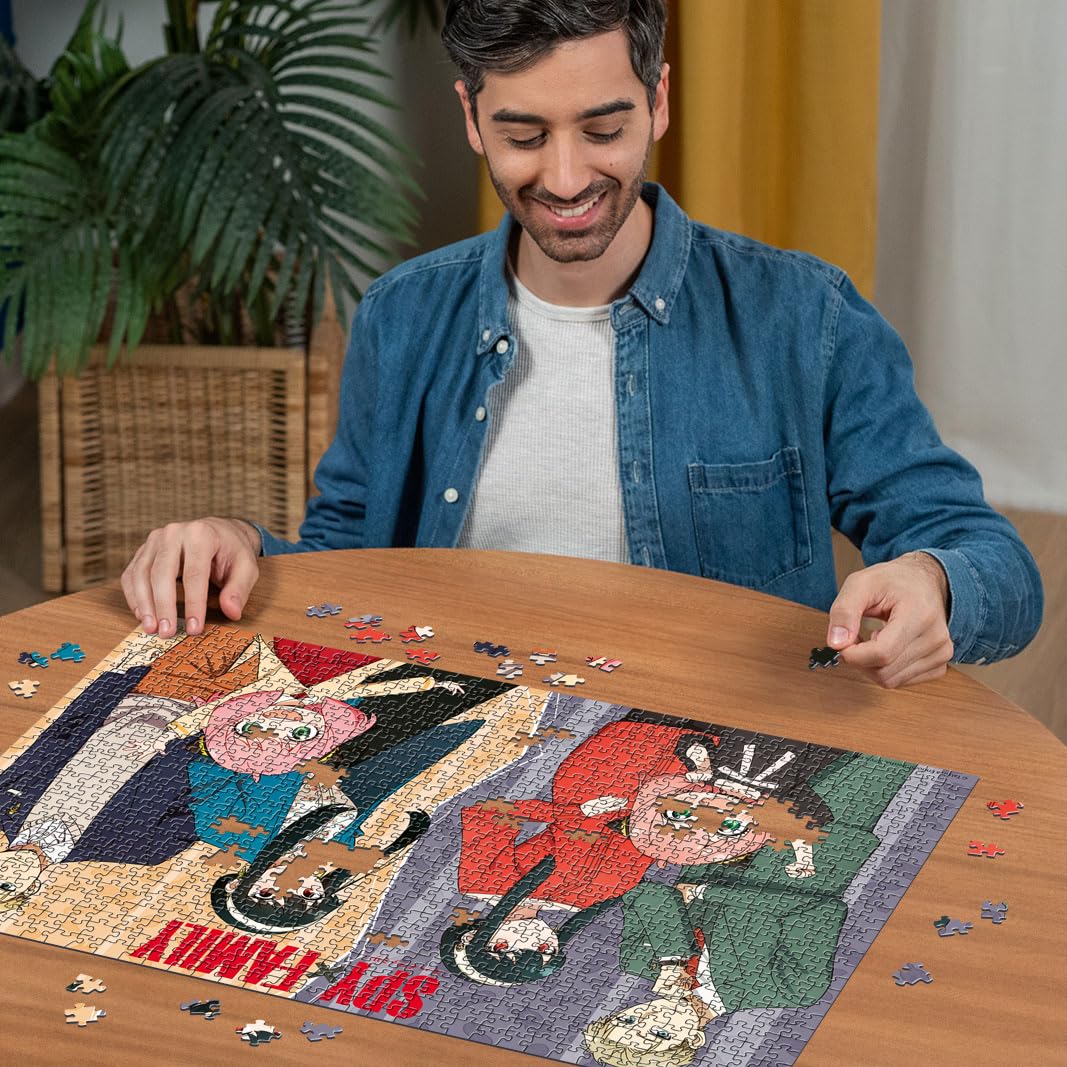 Puzzle 1000 Pcs La Famille Forger : Spy X Family - Ravensburger - BCD