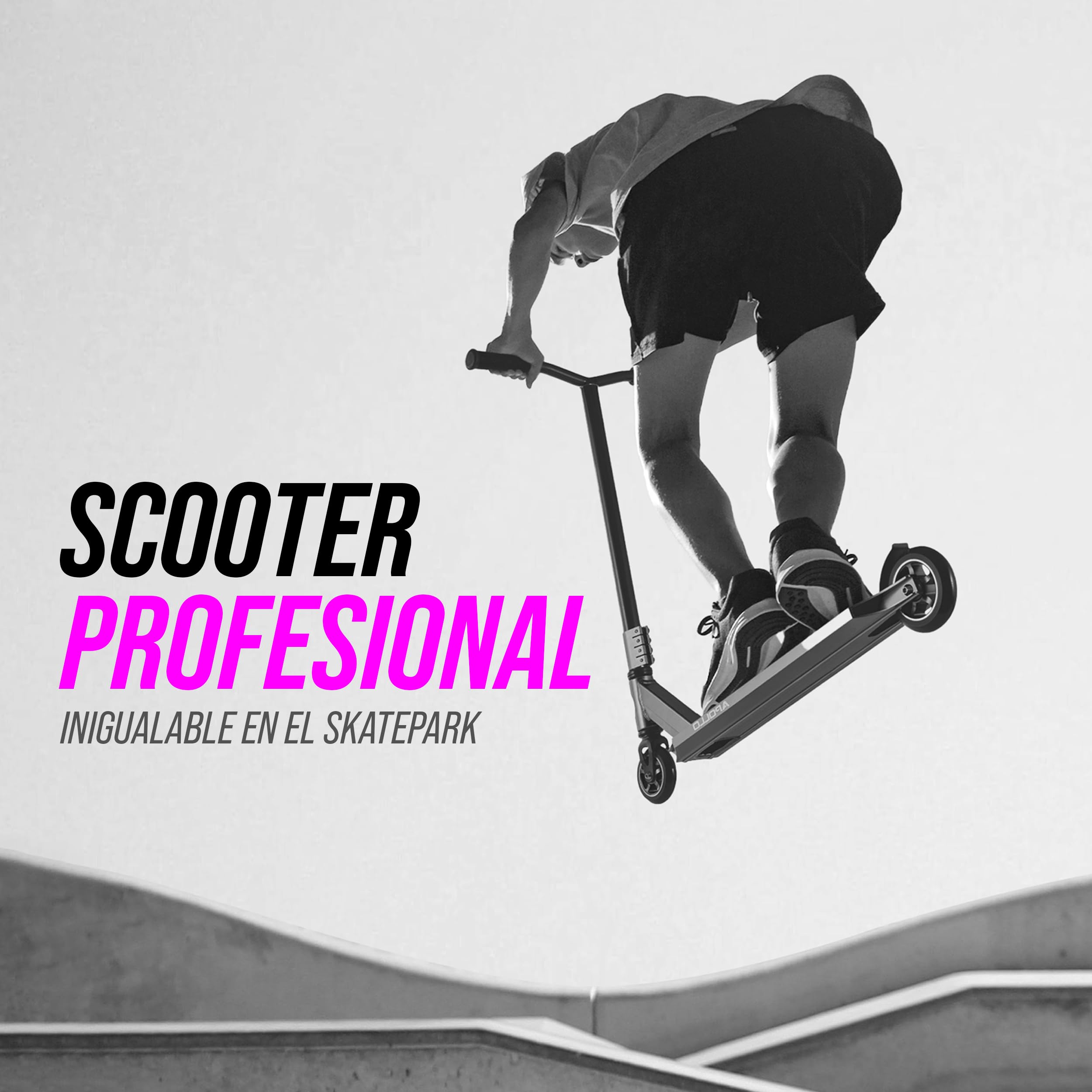 Apollo Patinete de Acrobacias Hawk | Freestyle Kickscooter para Niños y Adultos | Patinete Infantil de Trucos para Principiantes y Expertos | Niños y Niñas a Partir de 6 Años