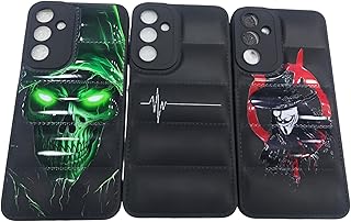 جراب موبايل بامب متوافق مع سامسونج A16 مجموعة من 3 قطع