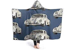 Hooded Blanket Herbie the Love Bug