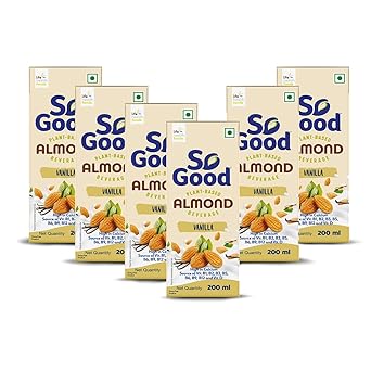 So Good Plant Based Almond Beverage Vanilla