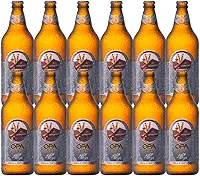 Pack 12 unidades Cerveja de Trigo Kristall Weizen teor 6% 600ml Opa Bier