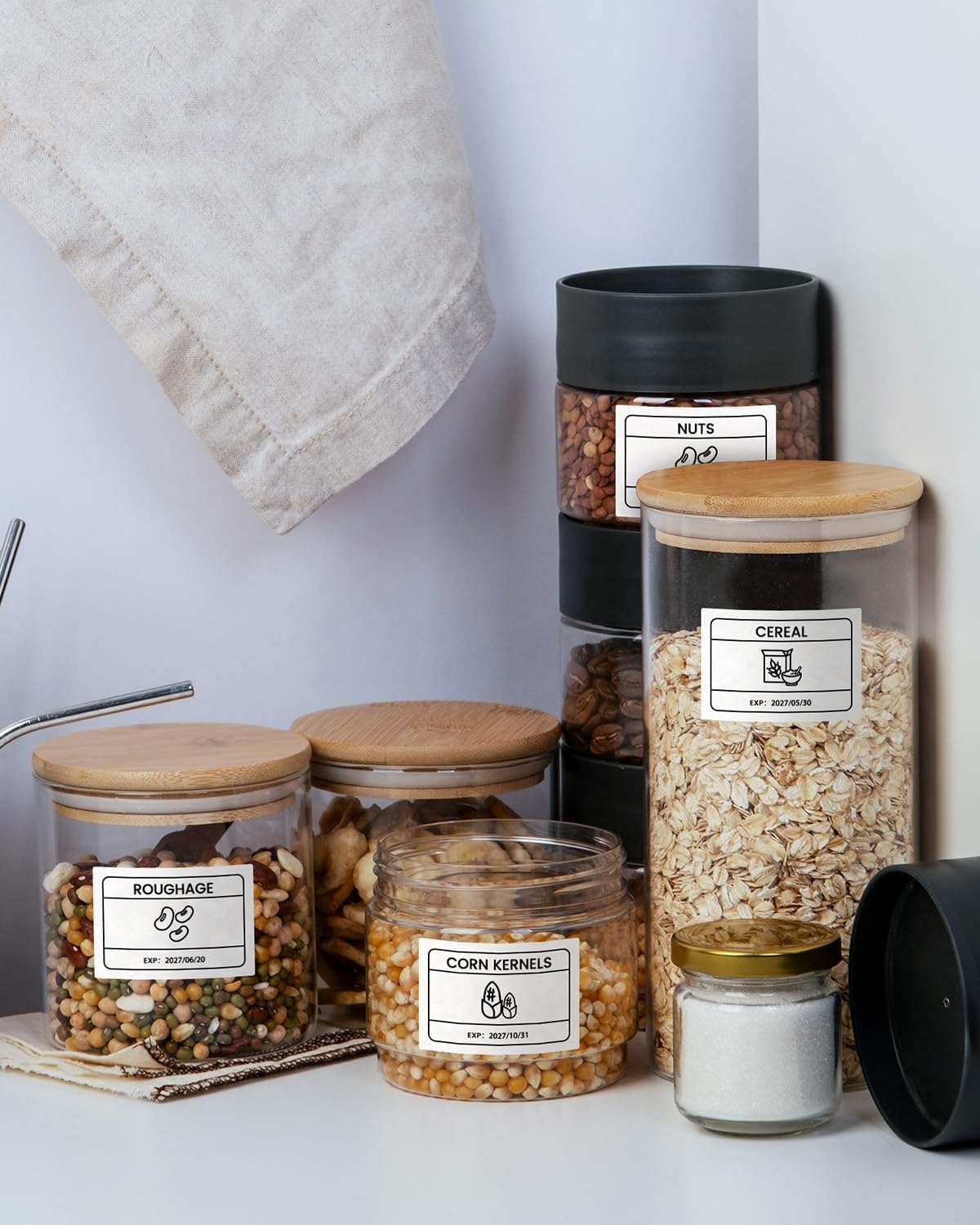 M100 M110 Thermal Labels 1.57"x1.18" (40x30mm), for M100/ M110/ M220/ M221/ M250/ M260 Label Maker, Compatible with Phomemo Labels, Original Refills, Waterproof White Sticker for Office/Business/Home - Image 7