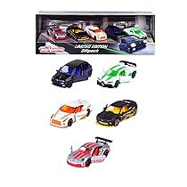 Majorette – Color Trace Giftpack 212054035 – Cofanetto con 5 veicoli in miniatura