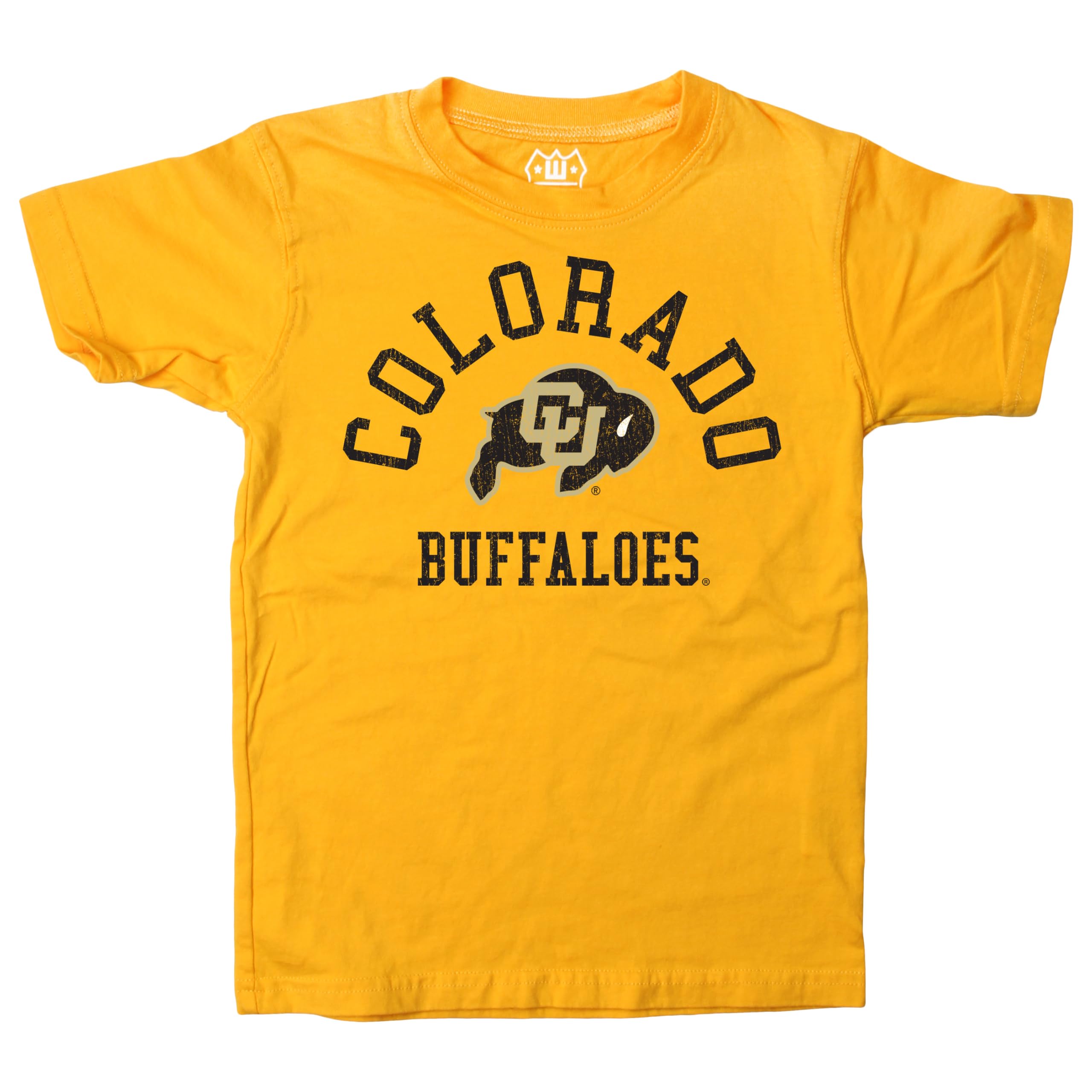 Wes and Willy NCAA Kids Short Sleeve Organic Cotton Tee Shirt