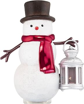 Generic White Barn Festive Frosty Wallflowers Fragrance Plug Nightlight, 1 Count Pack of 1