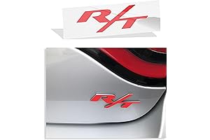 Gloss Red Dodge Charger R/T Front Grille Emblem Overlay