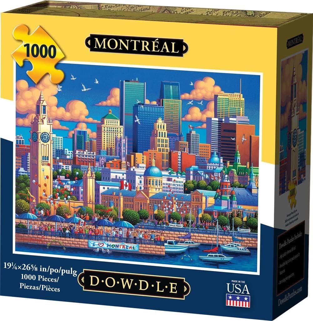 Dowdle Jigsaw Puzzle - Montreal - 1000 Piece