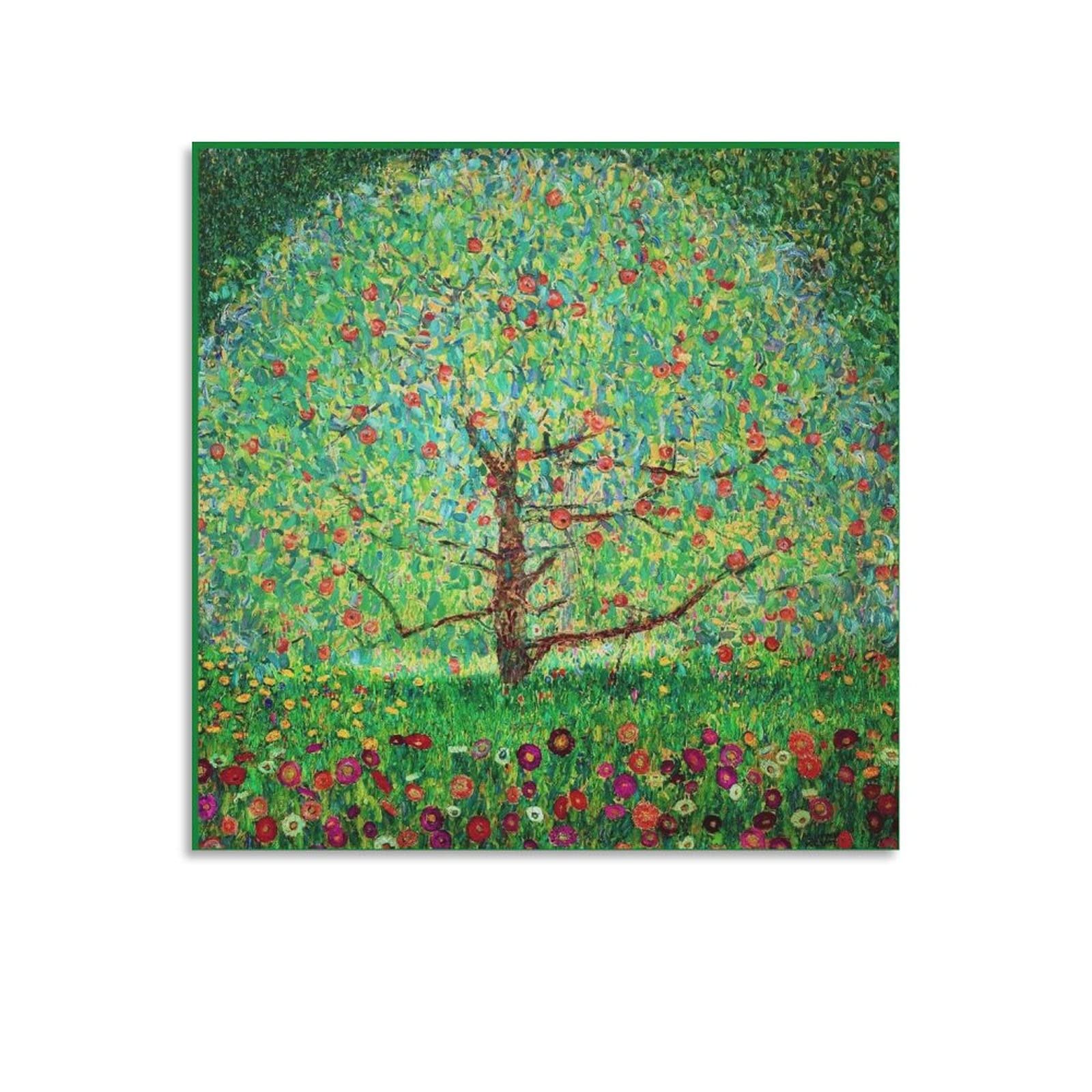 Amazon.co.jp: Gustav Klimtグスタフ・クリムト絵画作品『リンゴの木