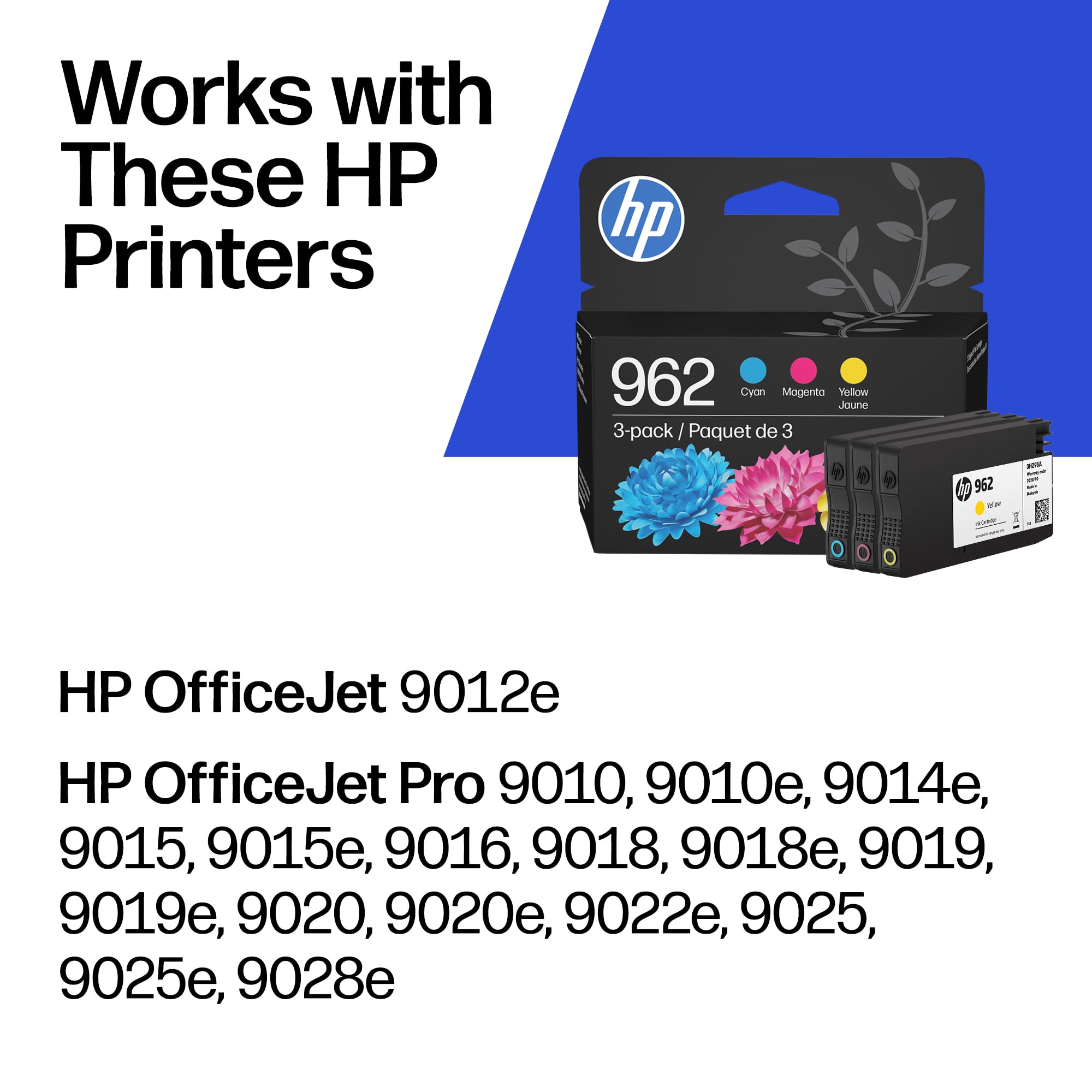 Amazon.co.jp: HP 962 インクカートリッジ 3個 シアン マゼンタ