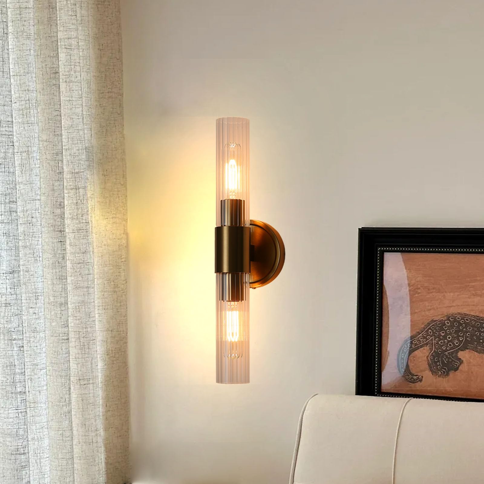 JOSFIGED 2-Light Wall Sconces Lighting - Image 4