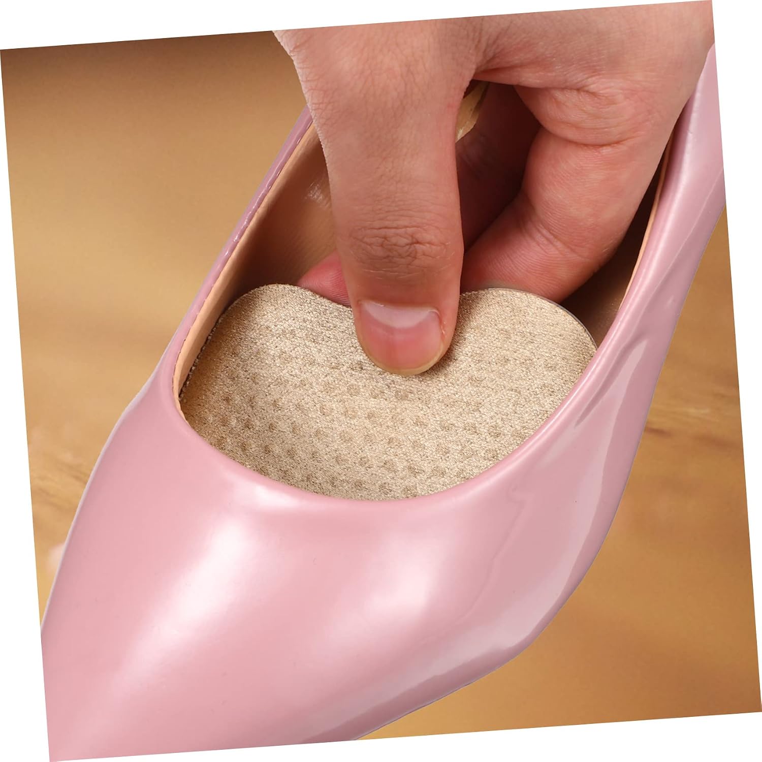 6Pairs Metatarsal Pads for Women Transparent and Forefoot Cushion Inserts Reusable Non Slip Foot Cushions for All Shoe Types Comfortable Ball of Foot Support