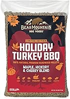 Vista 14 de Bear Mountain BBQ Premium Wood Butcher's Blend - Gránulos para ahumar, mezcla de pellets de madera dura totalmente natural para asar al aire libre