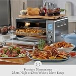 Friteuse à air Breville the Smart Oven®, four à convection de comptoir, combo four grille-pain friteuse à air, BOV860BSS, acier inoxydable brossé