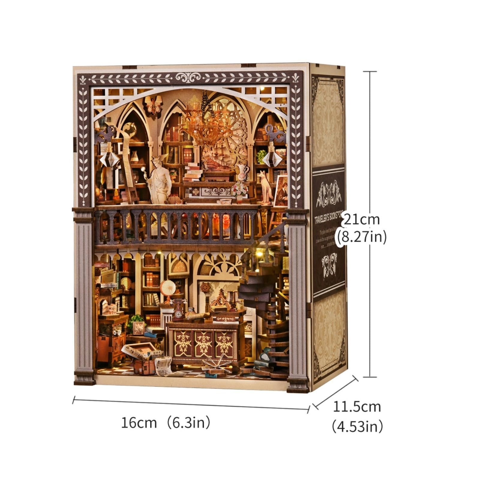 predolo Angolo Libreria Caldo Miniature Case Fai