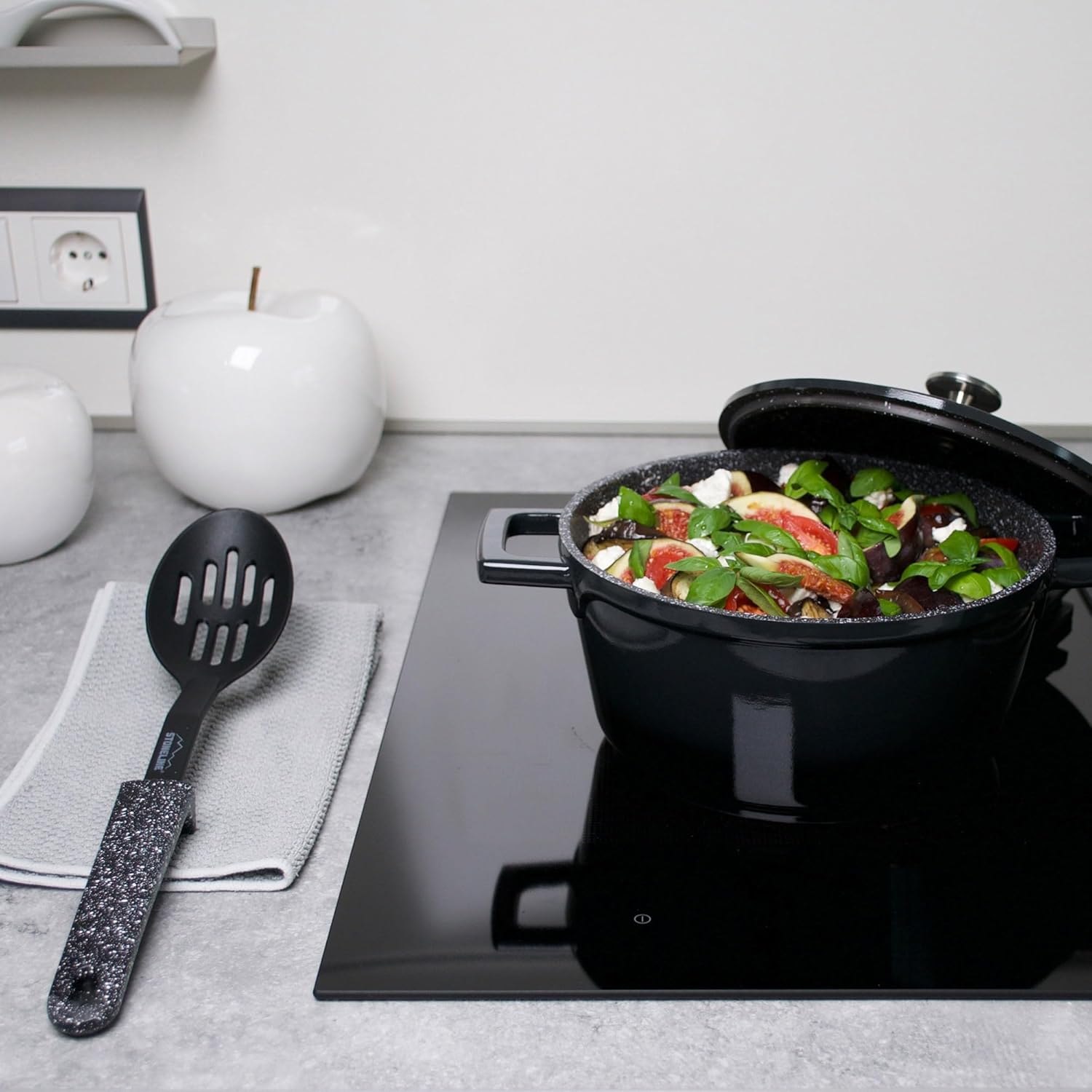 STONELINE Utensil Resting on Pot