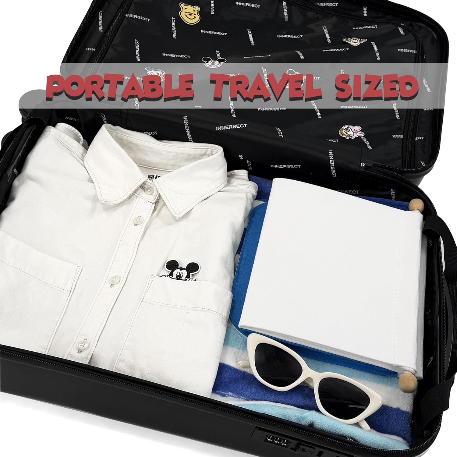 RUNROLE 8 Inch Felt Fish Extender - 2 Deep Pockets, Narrow Width to Right Fit The Cabin Door, HTV Friendly, Easily Customize, 2026&2027 FE for Gift Exchanges and Pixie Dust, Cruise Essentials - Image 7