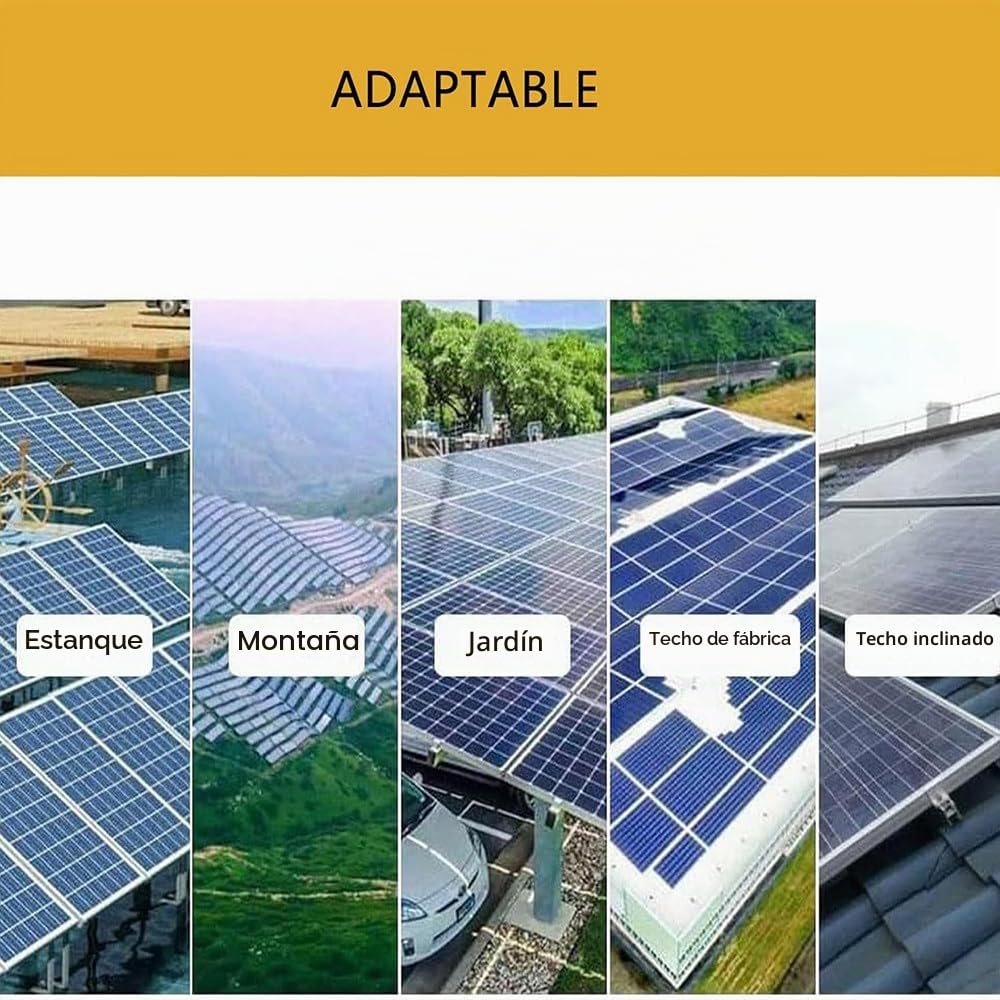 Cepillo Limpieza Paneles Solares,Cepillo para Paneles Solares Limpiando El Techo,Limpiador Placas Fotovoltaicas para La Limpieza Paneles Solares y Fotovoltaicos,Gpbb7.5M