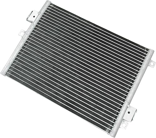 Miniatura 9 de Rubivel Condensador de CA de aluminio compatible con Porsche 911 996 997 2005-2012 Cayman 987, AC aire acondicionado radiador AC radiador