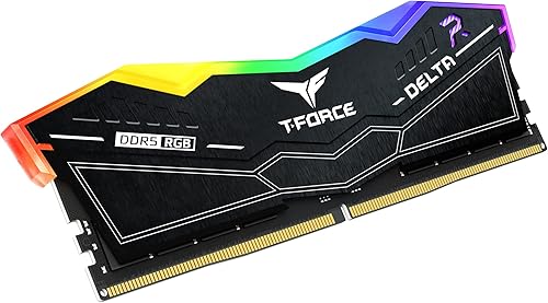 Miniatura 9 de TEAMGROUP T-Force Delta RGB DDR5 32 GB Kit (2 x 16 GB) 6000 MHz (PC5-48000) CL40 módulo de memoria RAM (negro) para Z690 - FF3D532G6000HC38ADC01.