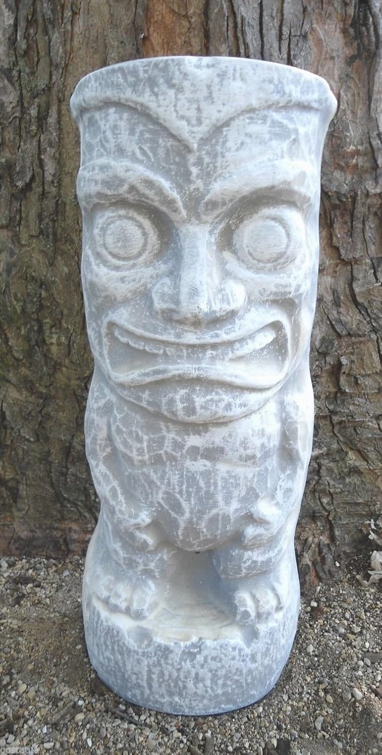 Gostatue MOLD smiling tiki statue mold 1/8th `` poly