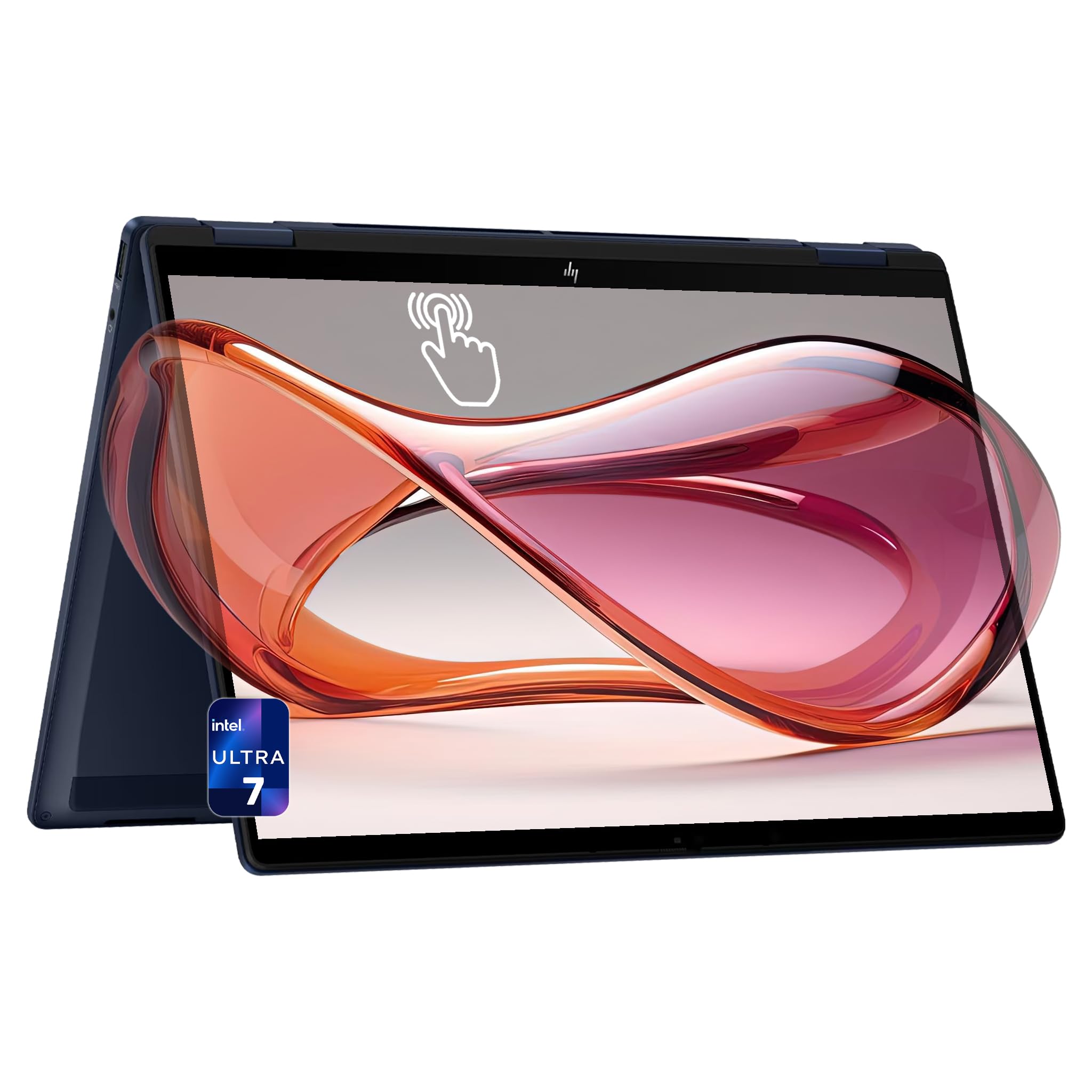 HP OmniBook X Flip 2-in-1 Copilot+ Laptop, Intel Ultra 7-256V, 16 GB LPDDR5x RAM, 1 TB PCIe SSD, 14