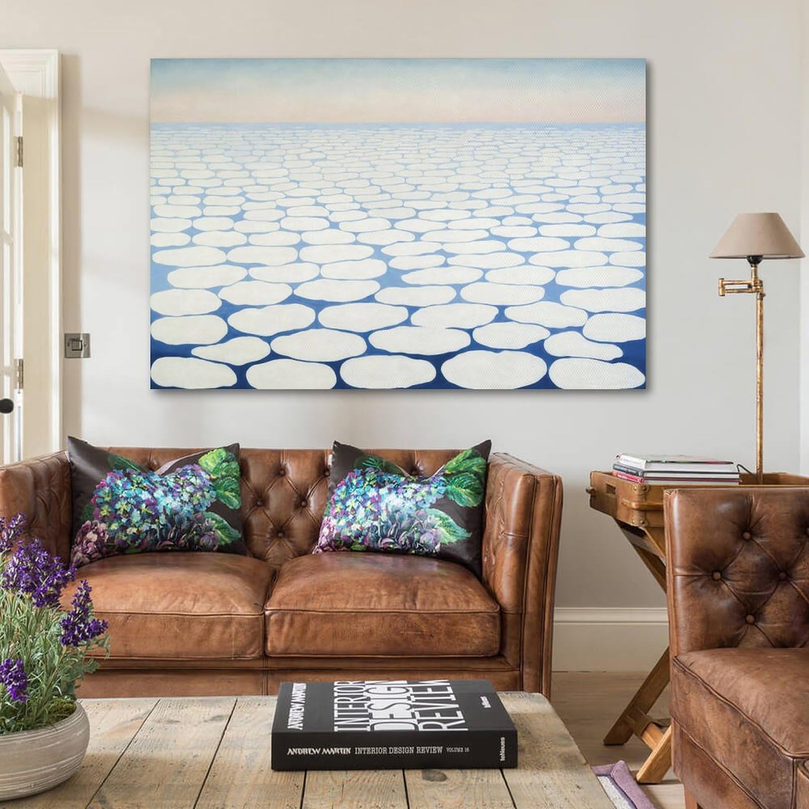 Amazon.com: Georgia O'Keeffe Famous Art poster Sky Above Clouds