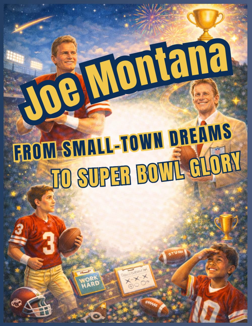 Joe Montana From Small-Town Dreams to Super Bowl Glory: The Inspiring Football Journey of Hard Work, Calm Leadership, and Becoming a Champion