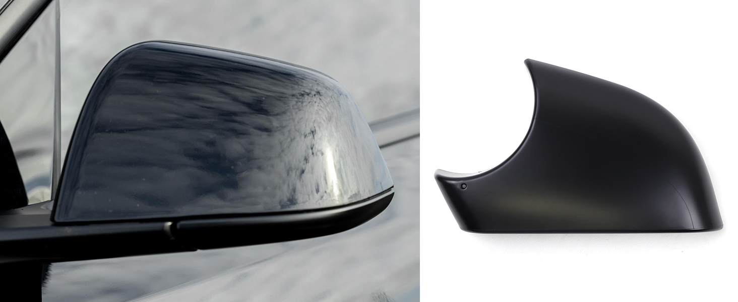 Cubierta Inferior Del Marco Del Retrovisor Izquierdo Para Tesla Model 3 (2017-2025) - Repuesto En ABS