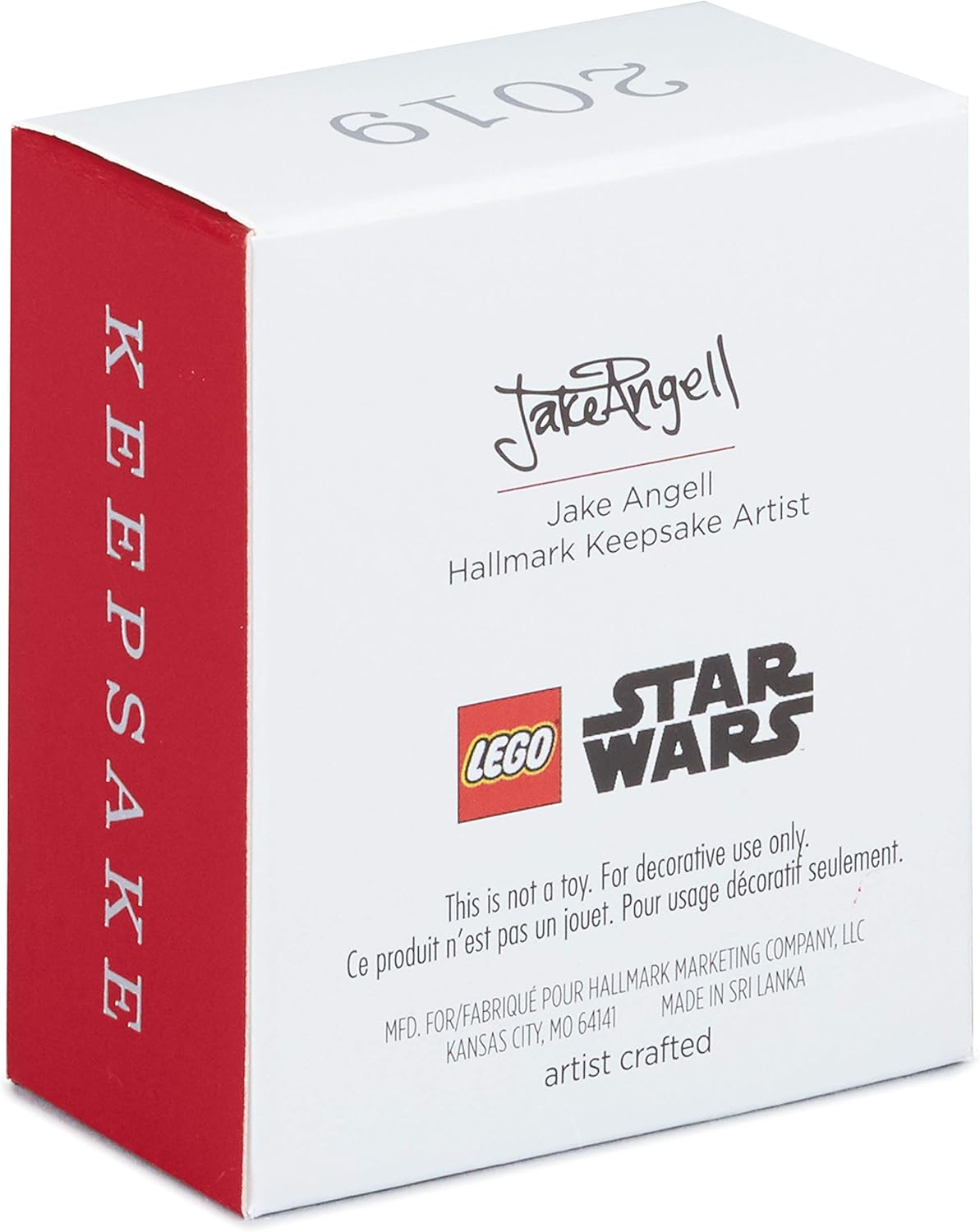 Hallmark Keepsake Christmas 2019 Year Dated Lego Star Wars R2-D2 Ornament, R2D2