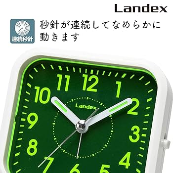 FANTASTICS　目覚まし時計 Amazon.co.jp: ランデックス(Landex) 目覚まし時計 ミントパル