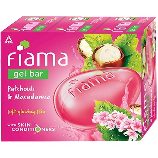 Fiama Patchouli Macadamia 375g x 3 - Skin Conditioners