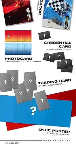 Miniatura 3 de Xdinary Heroes LIvelock 4 Mini álbum CD+Photobook+Photocard+Póster lírico en paquete+Seguimiento sellado XH (versión estándar ROJO)