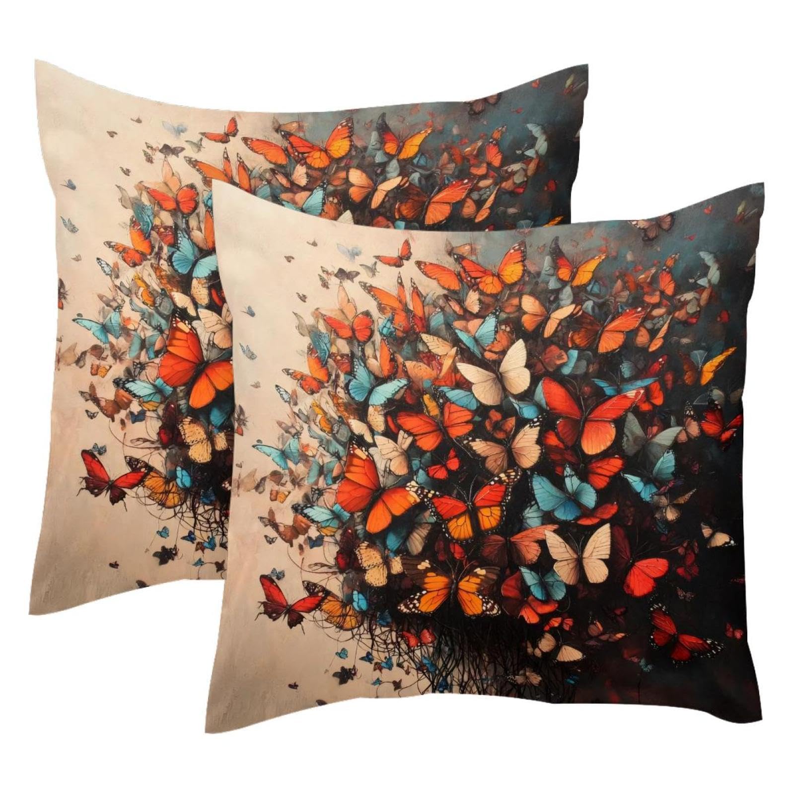 Housse de coussin en velours 50x50 cm lavable pour rénover vos sièges