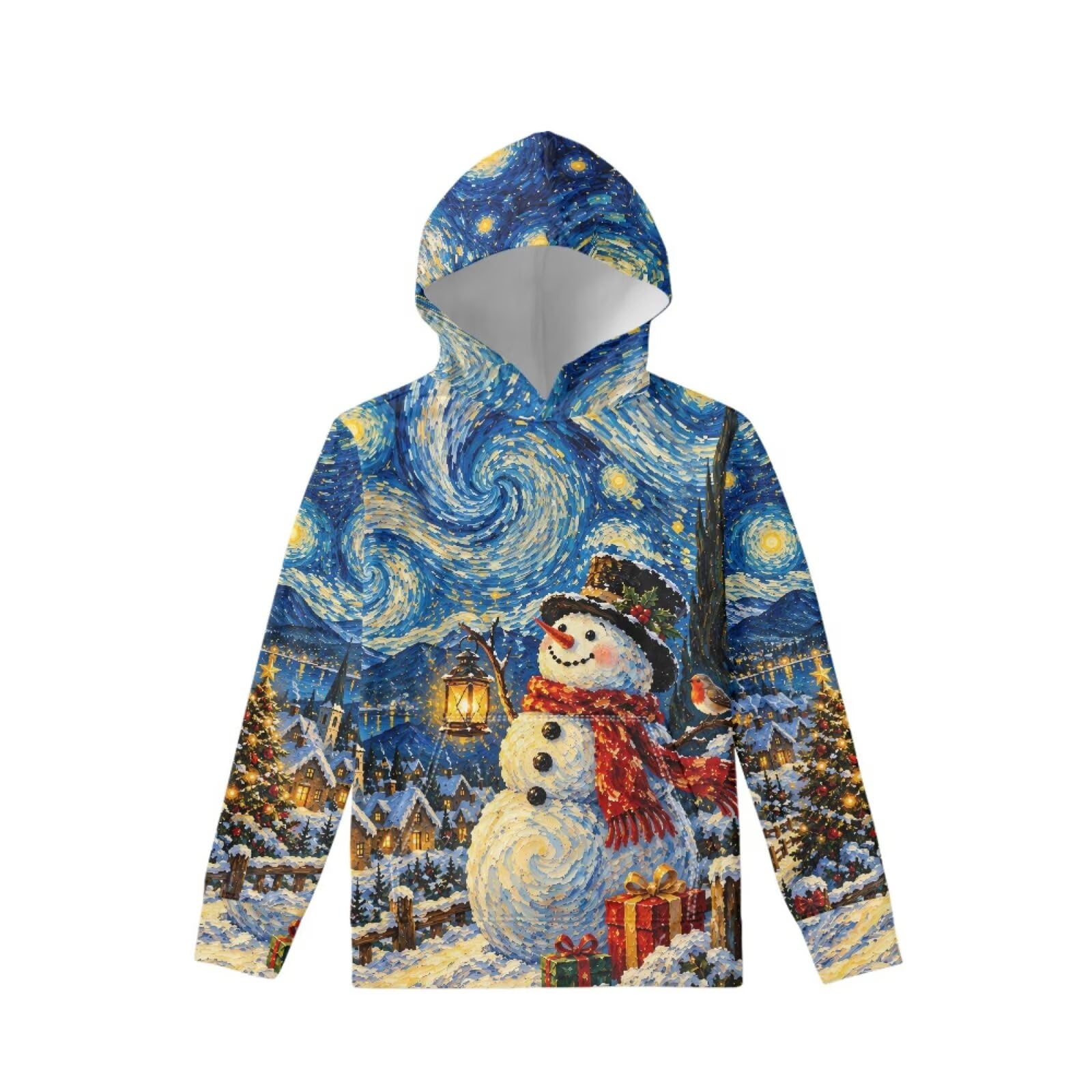 Coloranimal Girls Boys Sports Casual Long Sleeve Sweatshirts Hoodies with Front Pocket Sweater Tops Age 6-16year