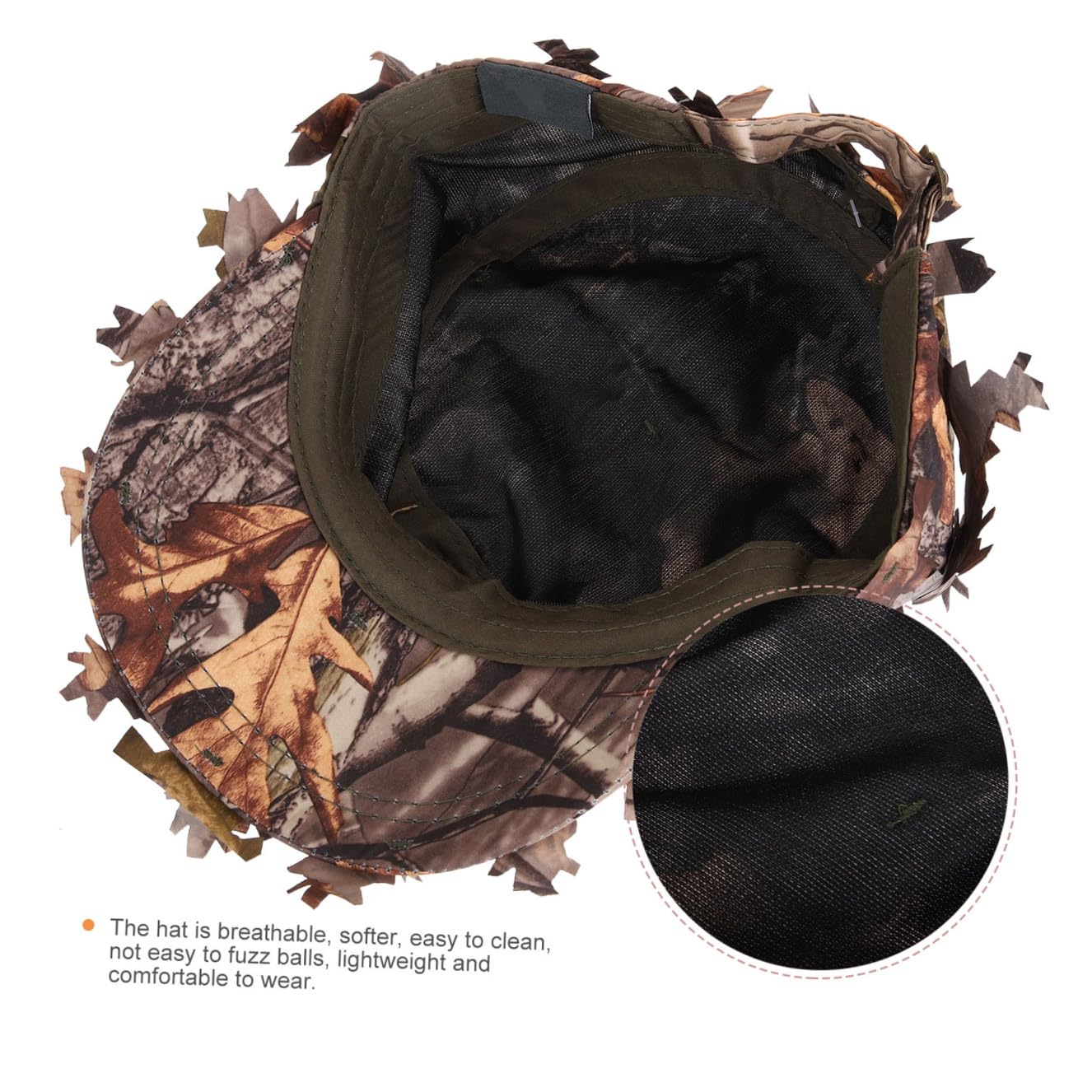 Cappello Mimetico Cappello Sole Capello per Sole Cappello Trekking Cappello di Feltro Uomini Sport Viaggio Cappello da Uomo a Visiera Larga Cappello da Baseball Mimetico Poliestere