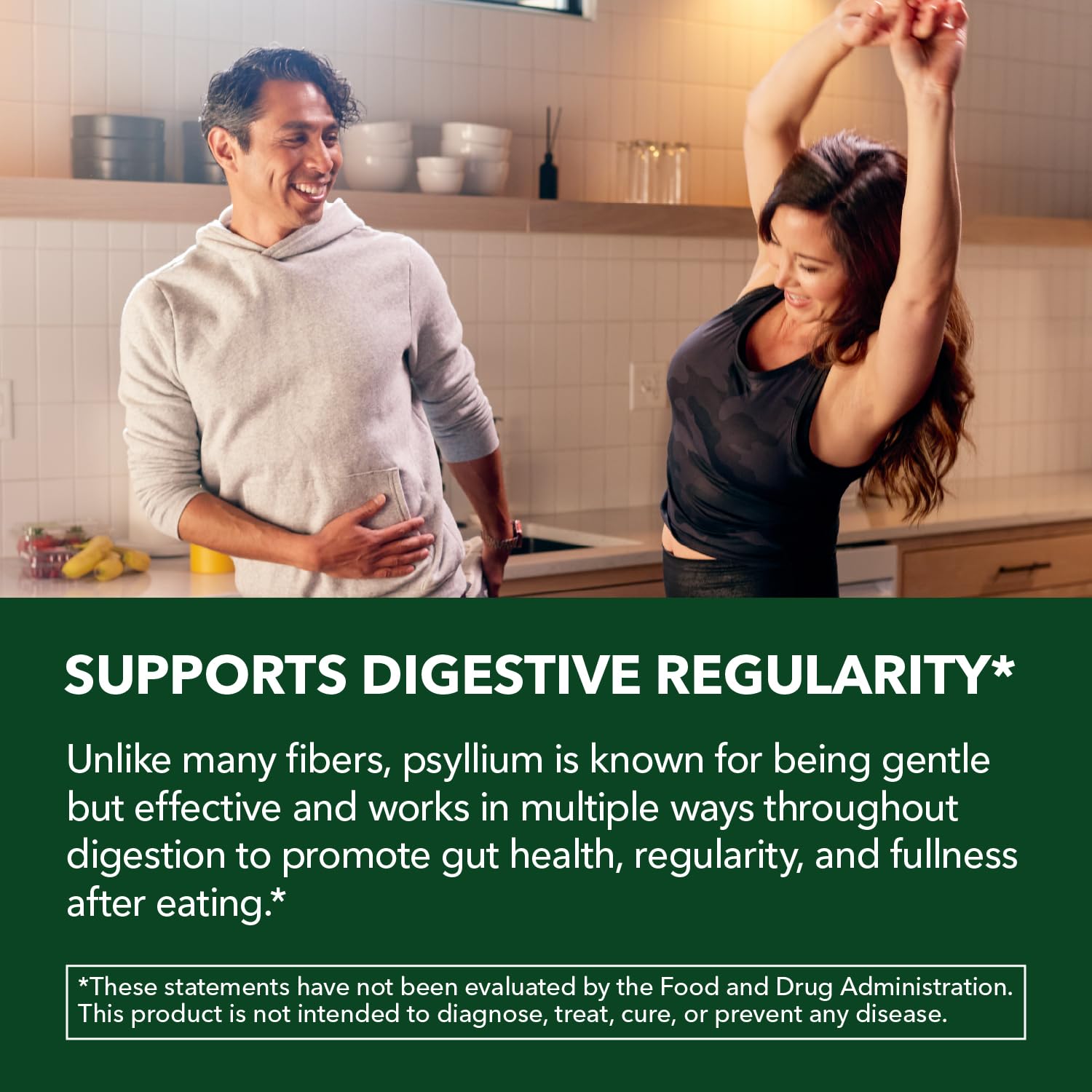 Vegan Psyllium Husk Fiber Capsules, GLP-1 Nutritional Support, 270 Pills — Amazon image 4