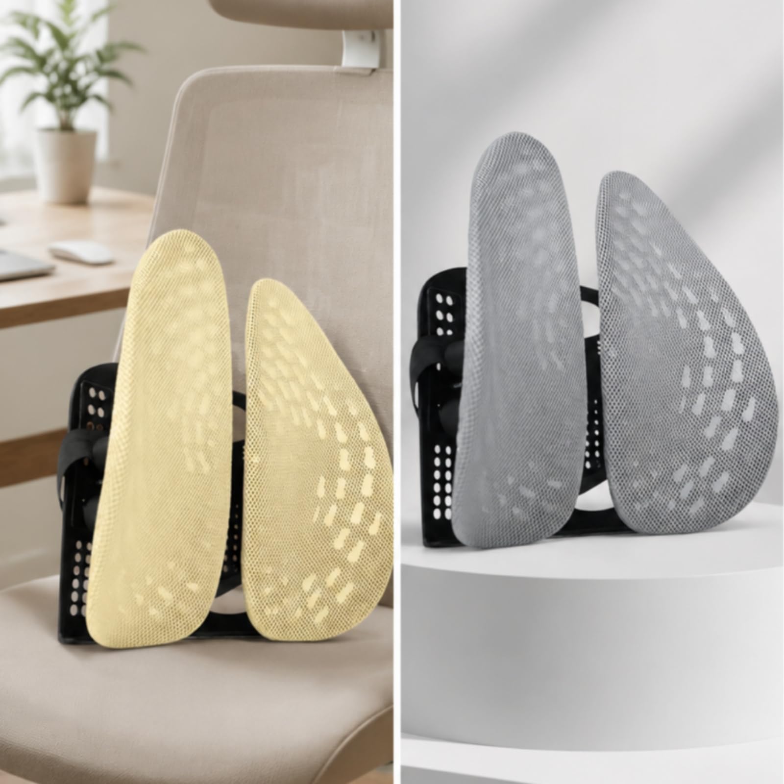 Amagogo Supporto per Schienale in Rete, color to 4, 36 × 14 × 36,5 Cm