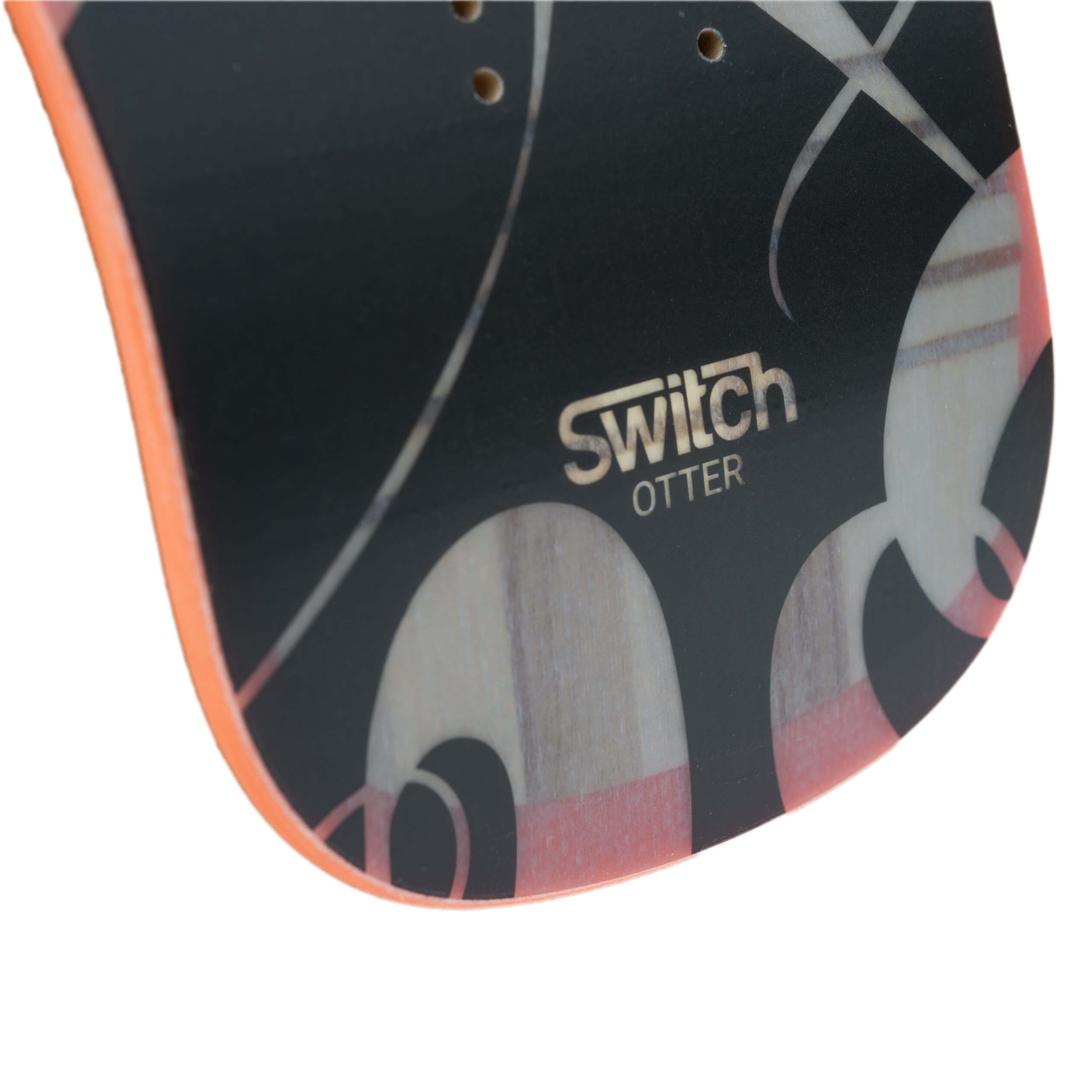 Dancing Longboard Otter V2 Flow Black Flex1 : Deck Freestyle robuste et étanche pour conducteurs polyvalents