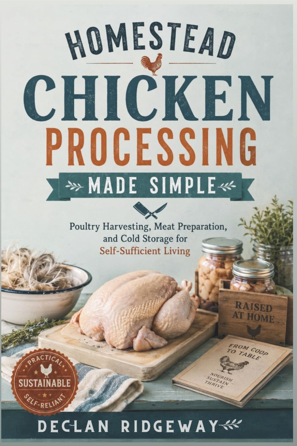 Homestead Chicken Processing Made Simple: Humane Poultry Harvesting, Meat Preparation, and Cold Storage for Self-Sufficient Living