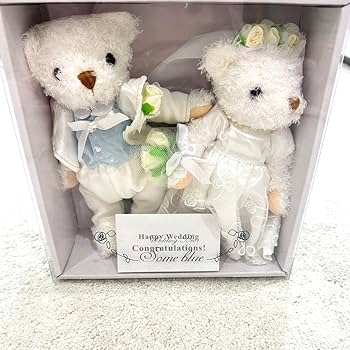 ウエディングテディベア 結婚祝い プレゼント 人気 おしゃれ 電報 祝電 ウェディング