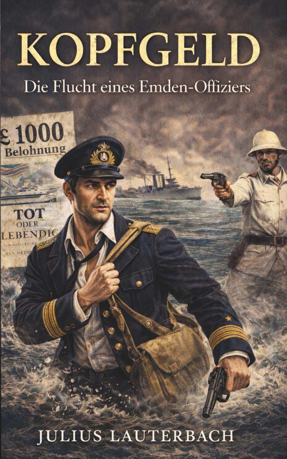Kopfgeld - Die Flucht eines Emden-Offiziers: Vollständige und kommentierte Ausgabe