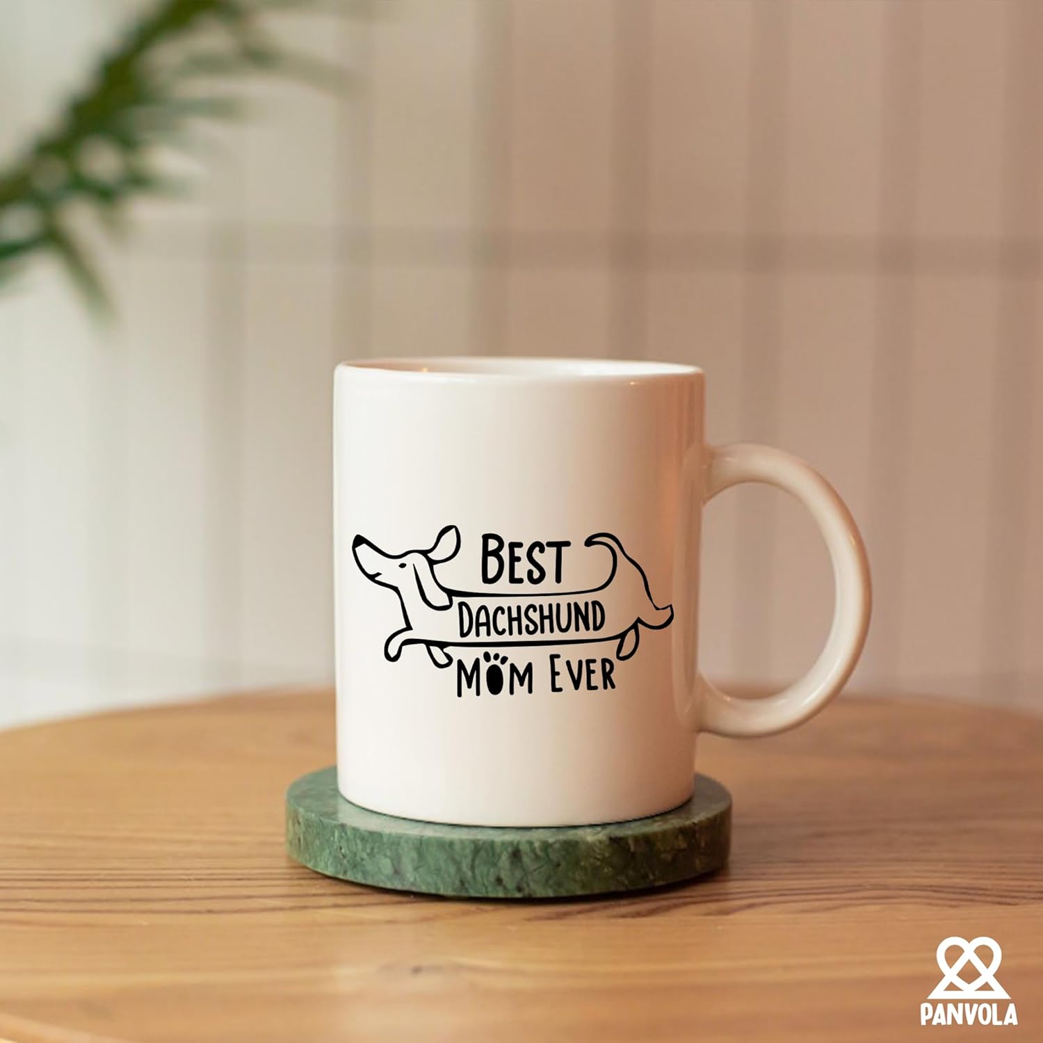 Best Dachshund Mom Ever Dachshund Gifts Dog Lover Gifts For Women Pet Lover Girlfriend Mothers Day Ceramic Mug 11 oz White - Image 4