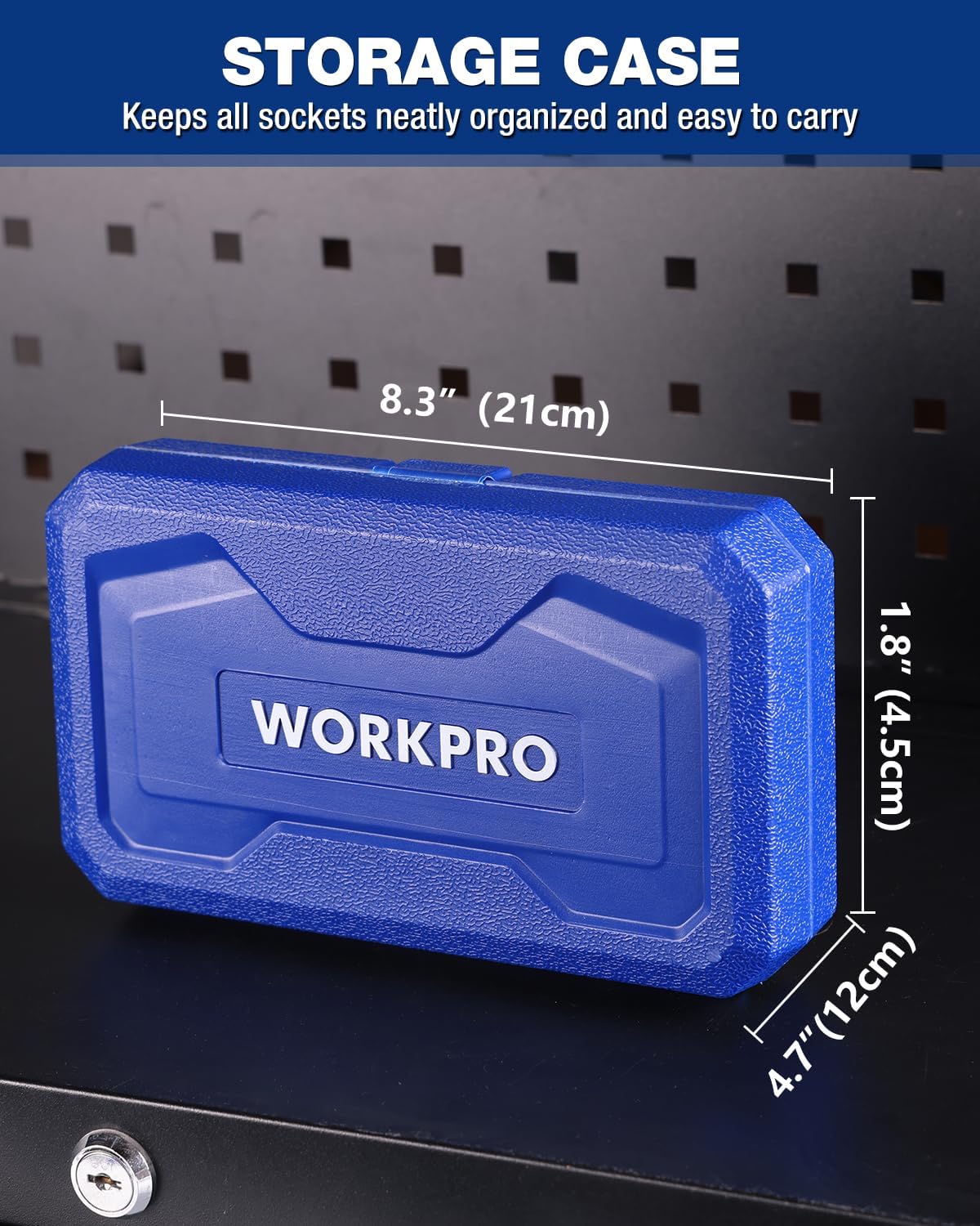 WORKPRO 3-Piece Ratchet Set 17 PCS E-Torx Socket Set