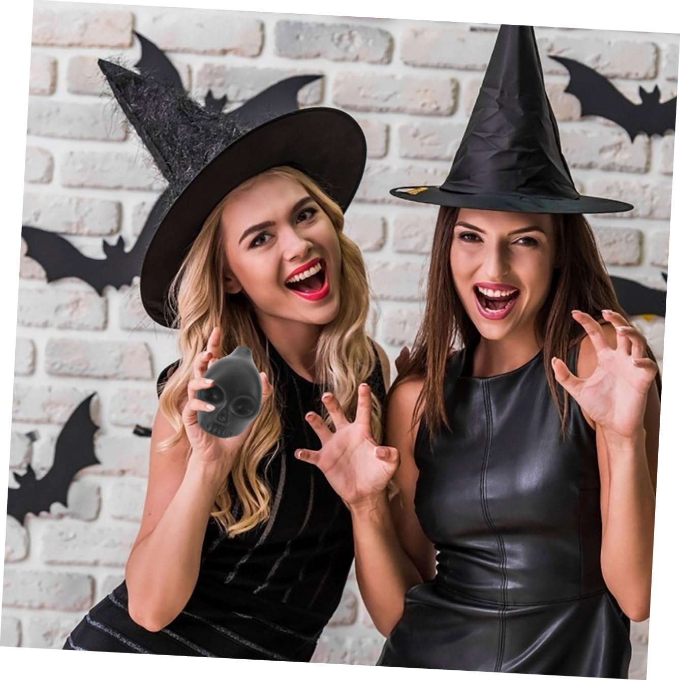 BESPORTBLE Todespfeife Totenkopfpfeife Halloweenpfeife Totenpfeife Geisterkommunikation elektrische Zahnbürste Kostüm Abs schreiende Pfeifenstütze Party- -Pfeife Keramik Black