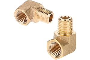 1/4 NPT Elbow Hose Pipe Fitting Adapter