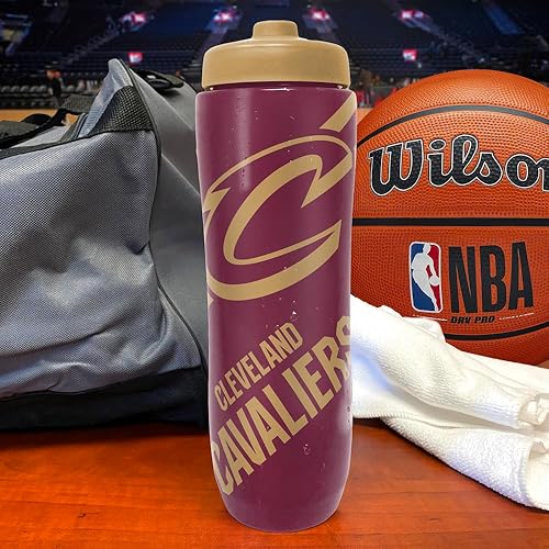 Miniatura 2 de Party Animal NBA Cleveland Cavaliers - Botella de agua exprimible