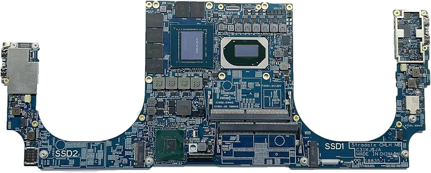 Replacement Laptop Motherboard System Board CPU Mainboard for Dell Precision 5750 SRJ8F i7-10875H RTX3000 18835-1 0GHJ21 GHJ21 CN-0GHJ21 Test OK