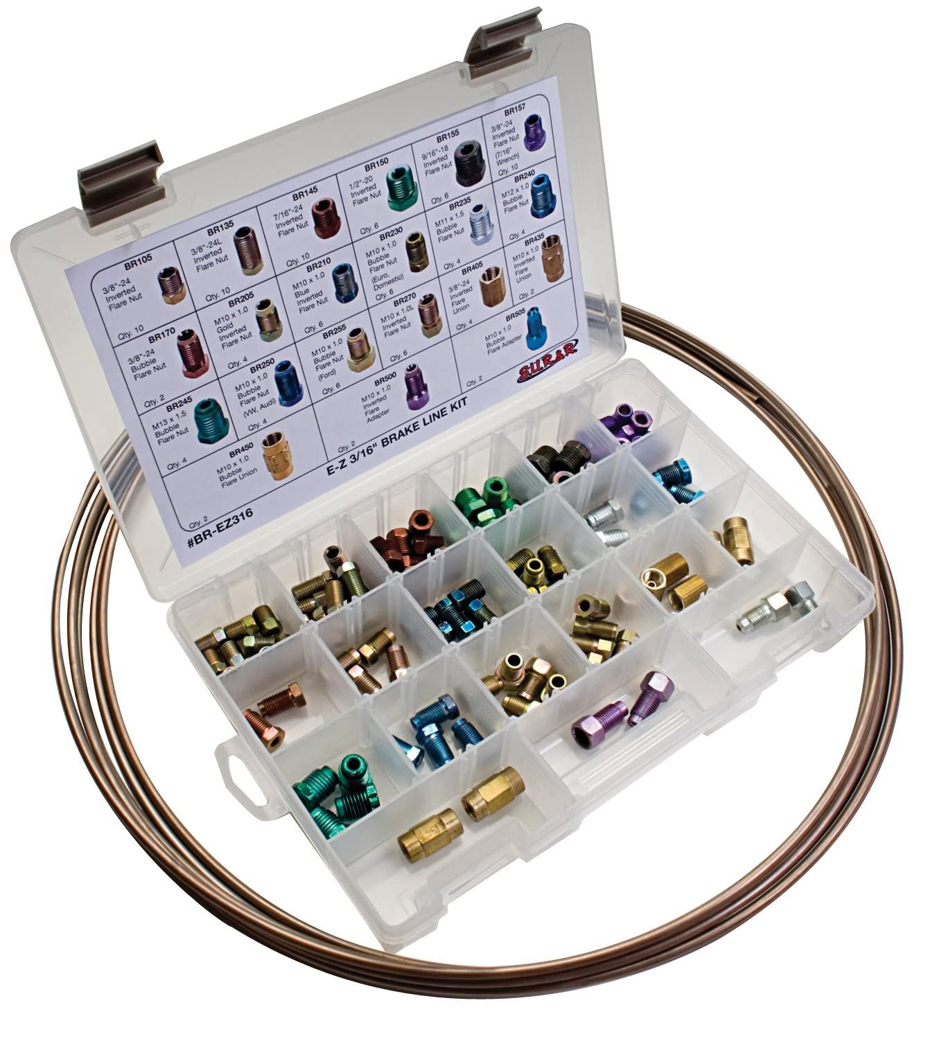 S.U.R. and R Auto Parts Brake Line Replacement Kit